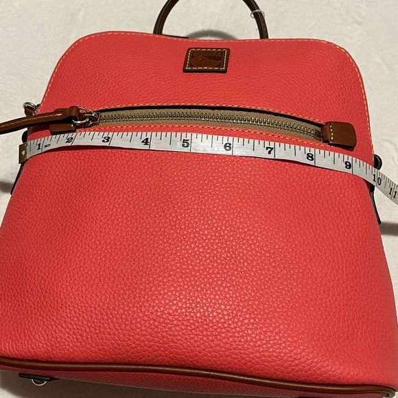 NWT Dooney & Bourke Pebble Grain Backpack- Geranium - Picture 11 of 13